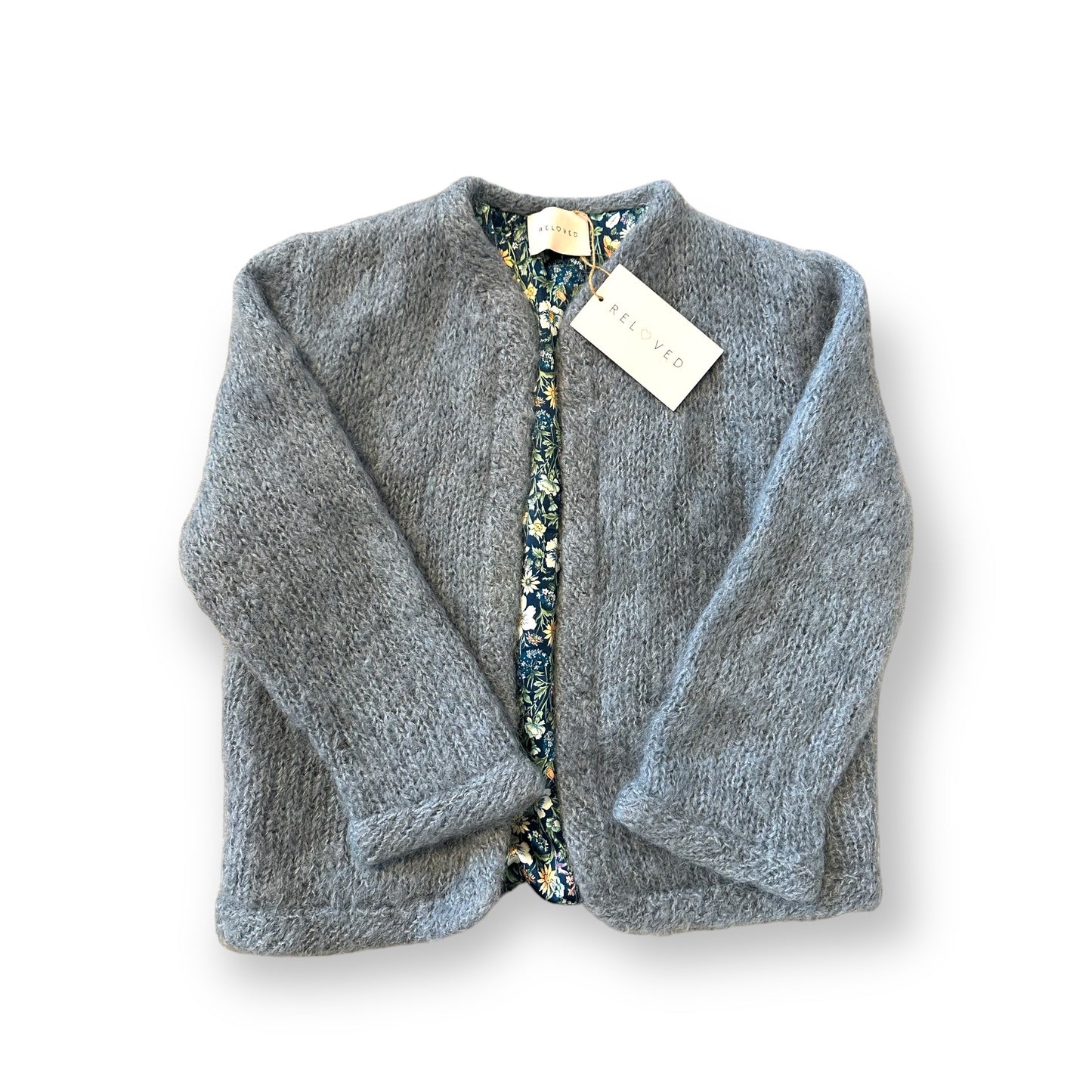 Mohair Blue Cardigan