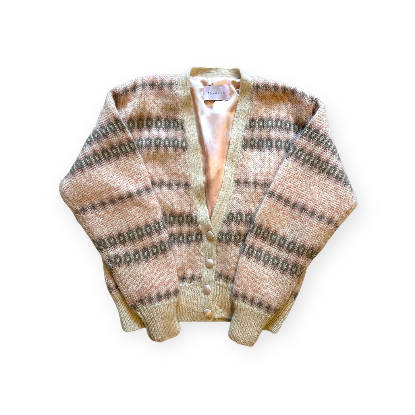 Light Pink Nordic Cardigan